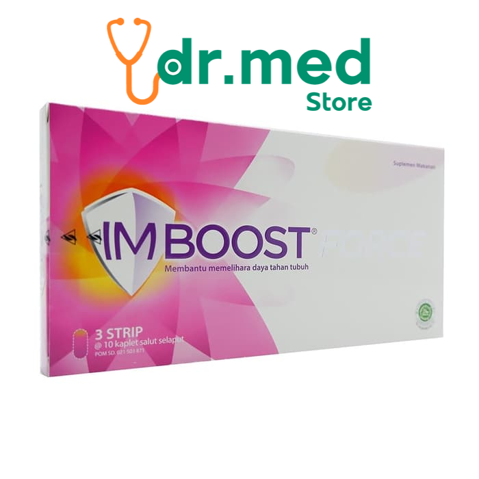 Imboost FORCE 1Box Isi 3 Strip (30 Kaplet)