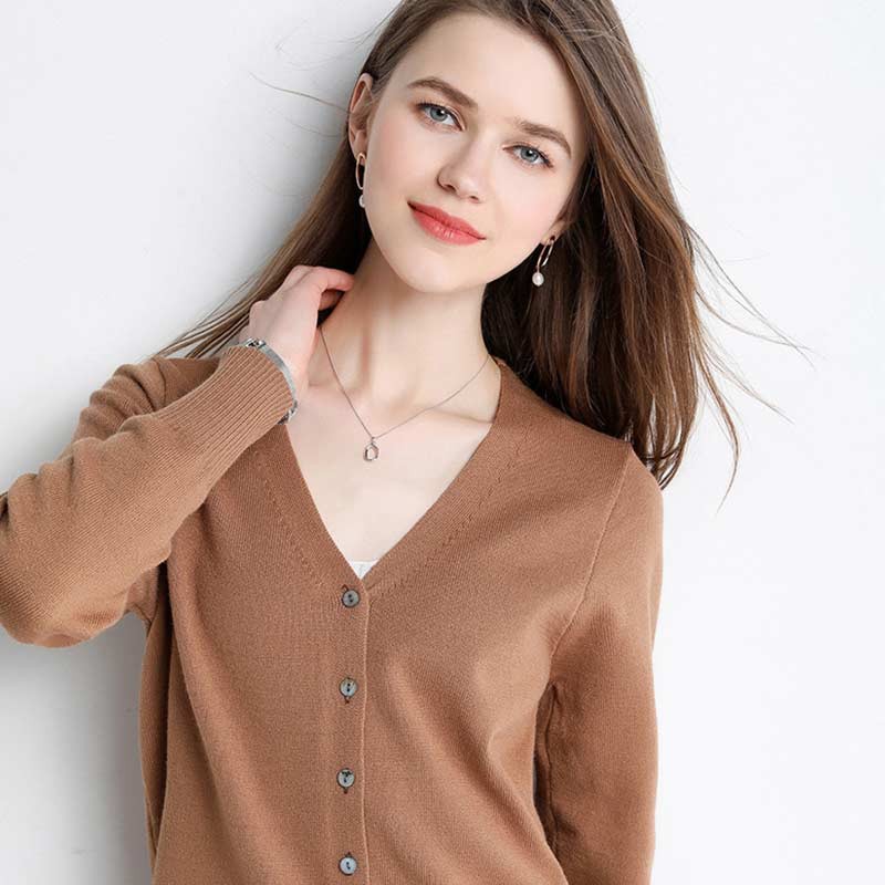 Cardigan/Atasan importlengan panjang sweater/Fashion wanita/Sweater wanita