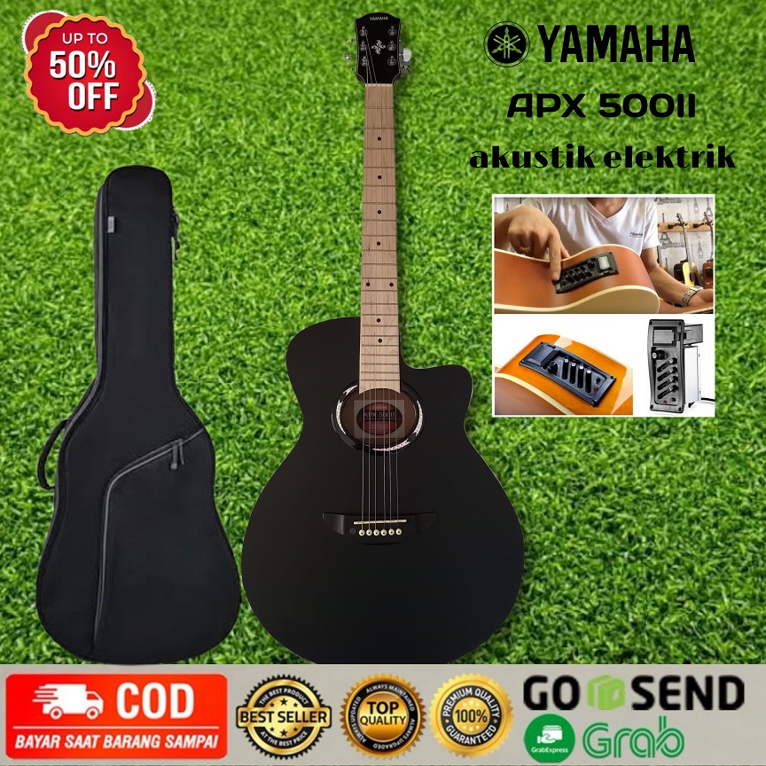 gitar akustik elextrik yamaha apx 500II original hand made