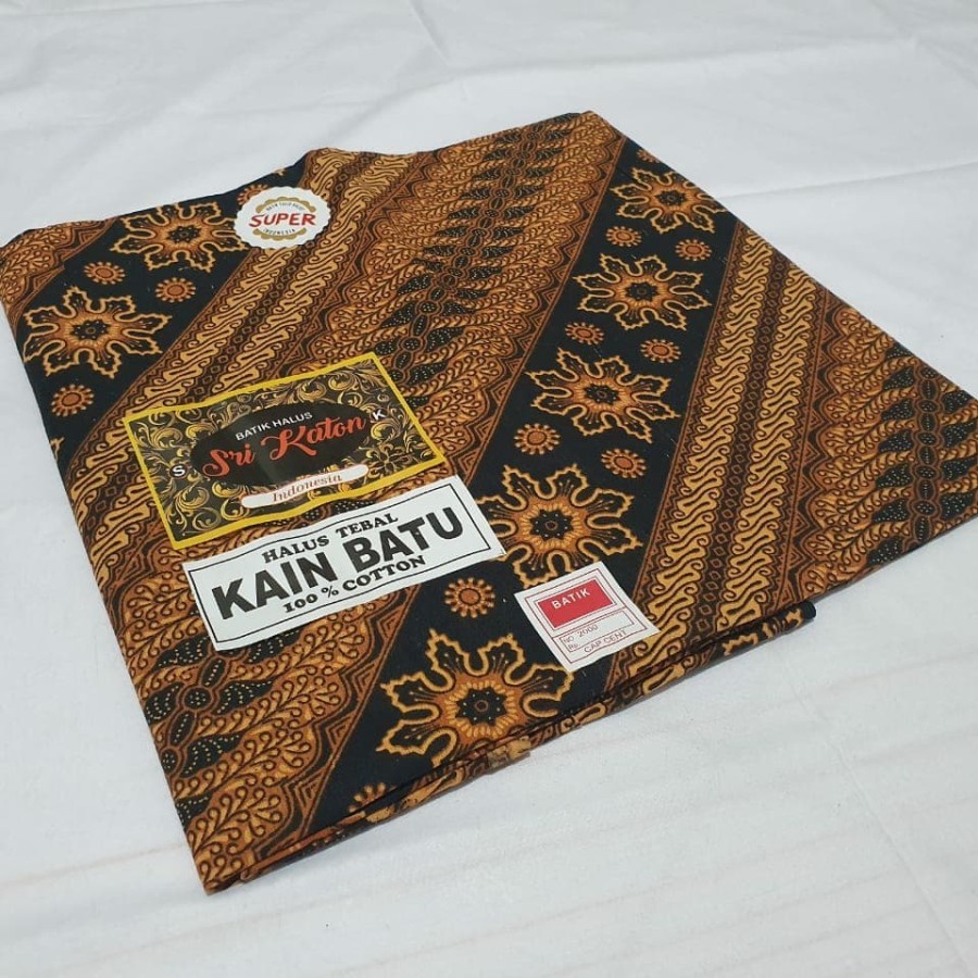 kain jarit batik kualitas batu murah / kain panjang batu