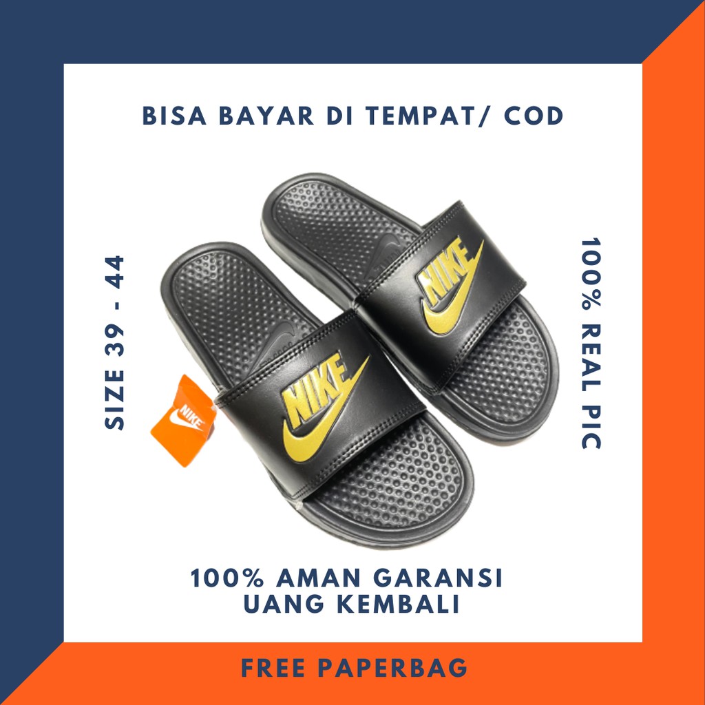Sandal | Sendal Slide Selop Slop on Karet Nike Pria Wanita | C11