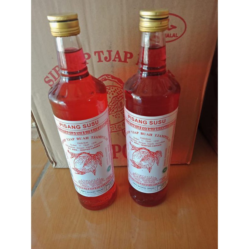 

Sirup Tjampolay Khas Cirebon rasa Pisang Susu Free bubble wrap