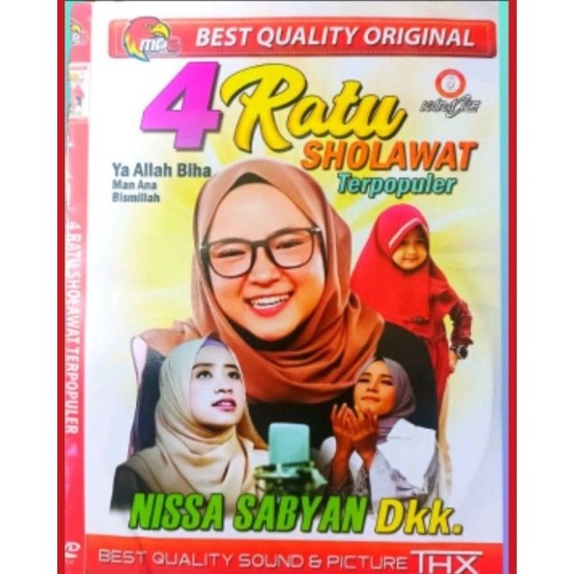 KASET LAGU MP5 ,4 RATU SHOLAWAT TERPOPULER