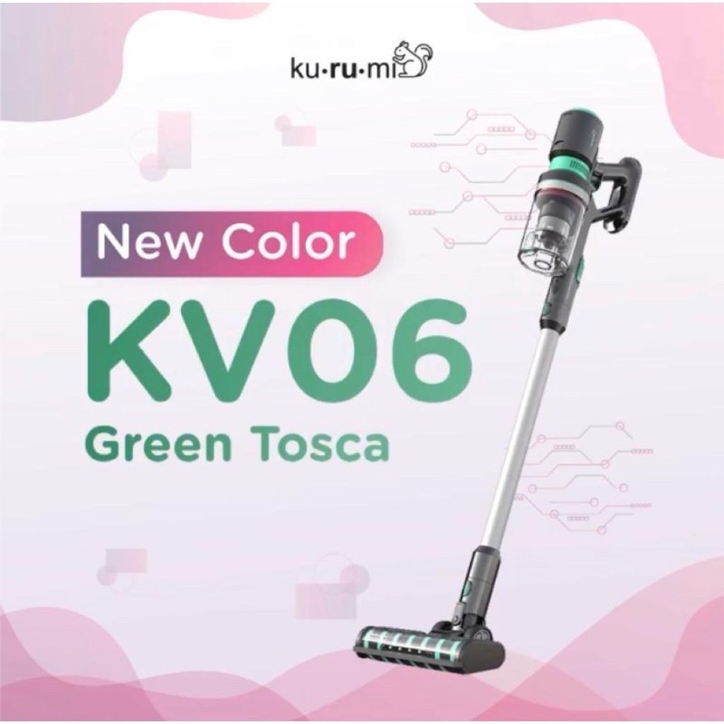 KURUMI KV 06 Powerful Cordless Vacuum Cleaner Vakum cleaner Kurumi kv 06