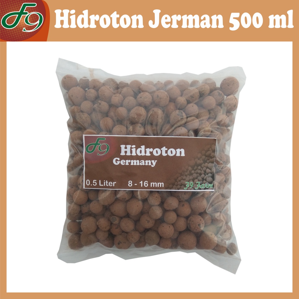 Hidroton Jerman Hydroton Germany Media Tanam Hidroponik 500 ml