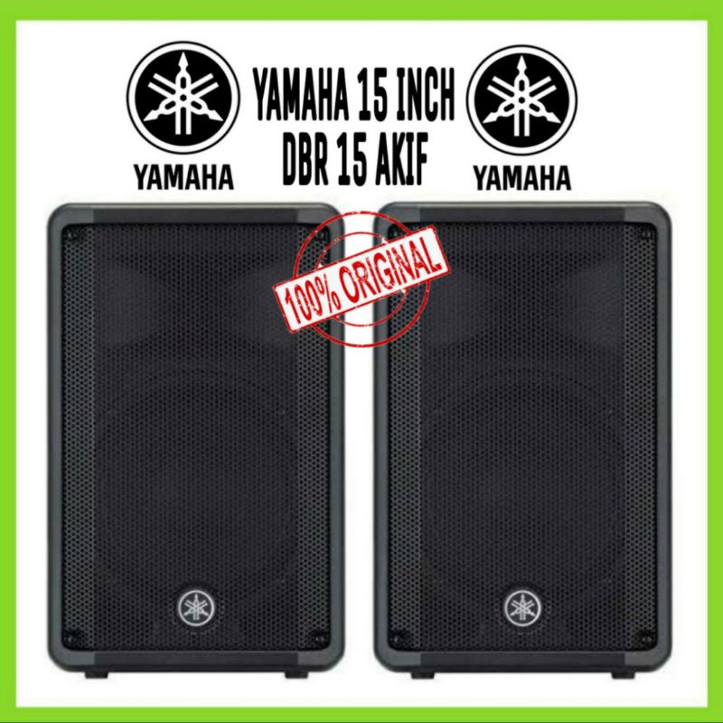 Speaker Aktif 15 Inch Yamaha DBR 15 Powered Speaker Aktif - 2 Pcs