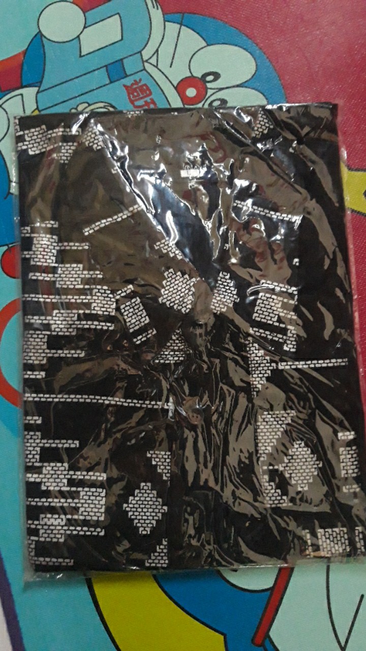 Kemeja Batik Pria Lengan Panjang Kombinasi Modern