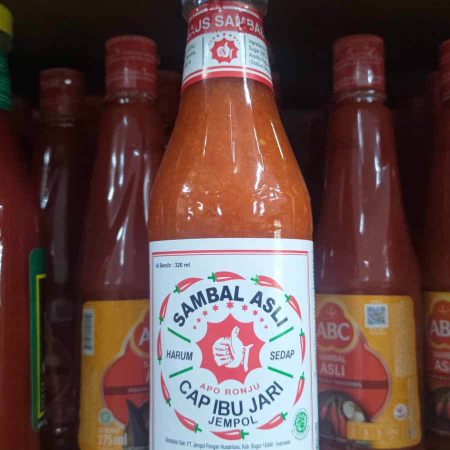 

Sambal asli jempol 320 ml