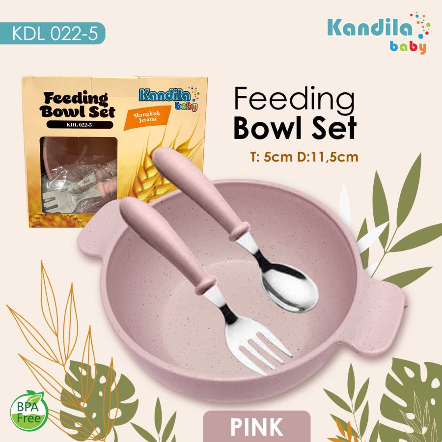 KANDILA BABY FEEDING BOWL SET