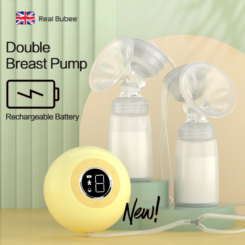 Real Bubee 8029 Rechargeable Pompa ASI Elektrik Ganda / Double Electric Breast Pump