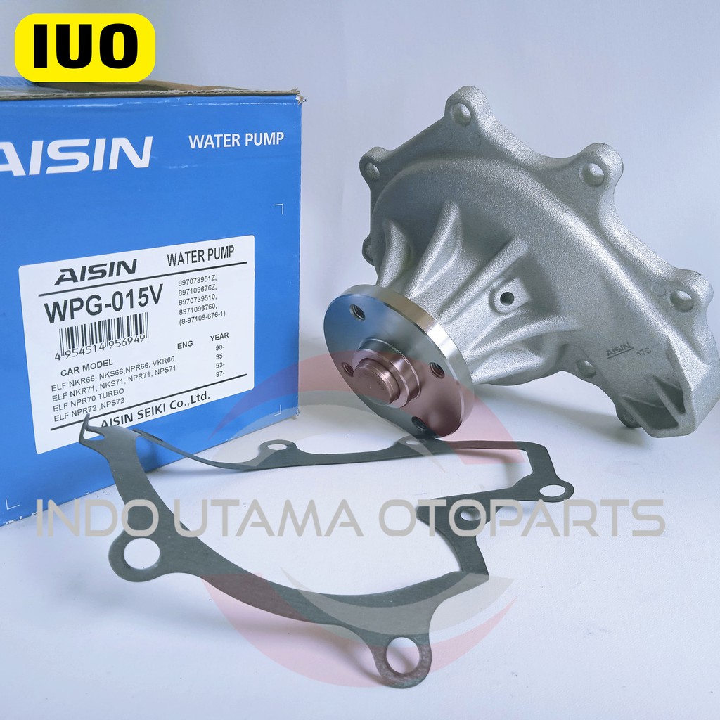 Water Pump ISUZU ELF NHR NKR-66 1990 AISIN WPG 015V -ORIGINAL