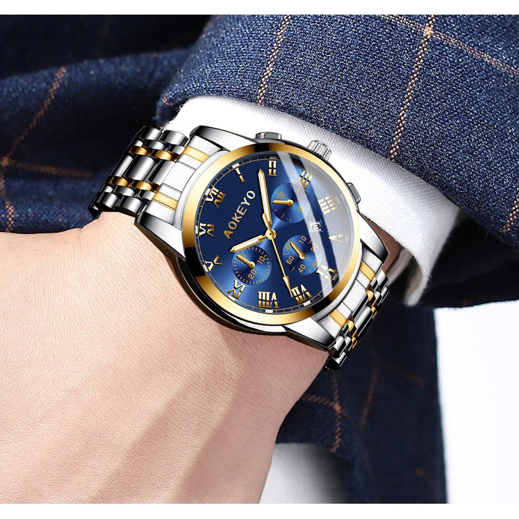 murah aokeyo 4006 cod jam tangan pria anti air ori jam tangan pria anti air original luxury