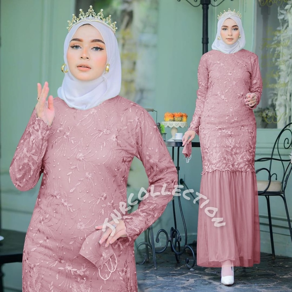GAMIS TERBARU GAMIS REMAJA AALIYAH DRESS KONDANGAN M L XL XXL GAMIS KONDANGAN SERAGAM BRUKAT TILE BAJU KONDANGAN WANITA GAMIS LEBARAN