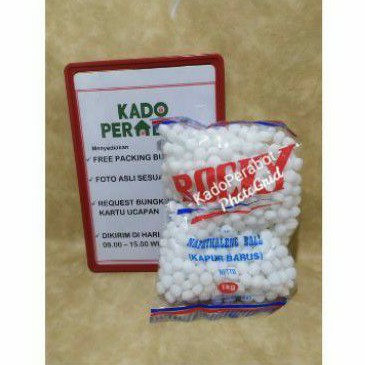 Kamper pengusir serangga &amp; jamur Rocky 1kg Termurah! Asli Original