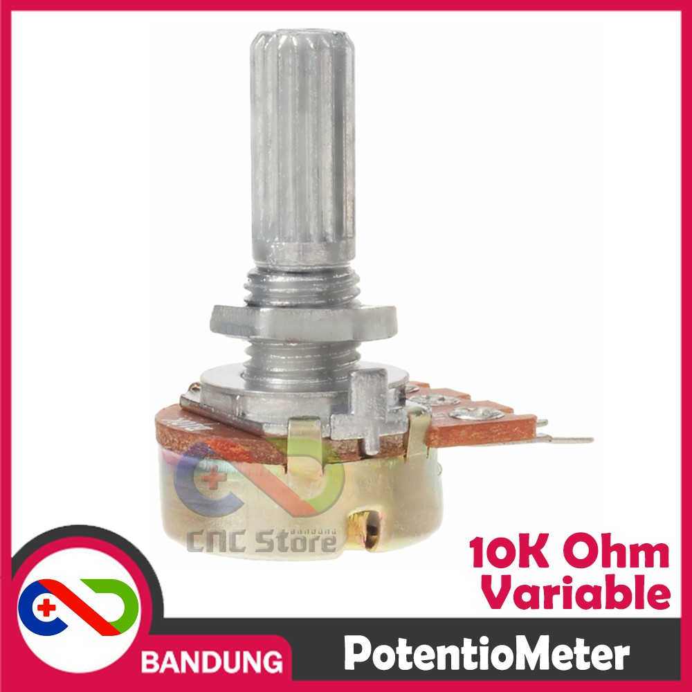 POTENTIOMETER POTENSIOMETER 10K 10KOHM LINIER TAPER ROTARY