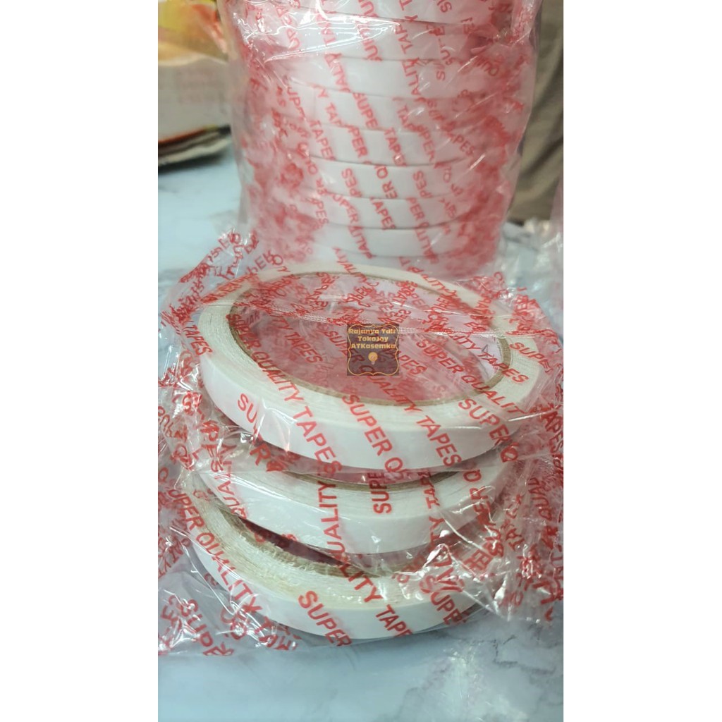 

Double Tape MURAH 12mm x 10yard Doubletape Tissue