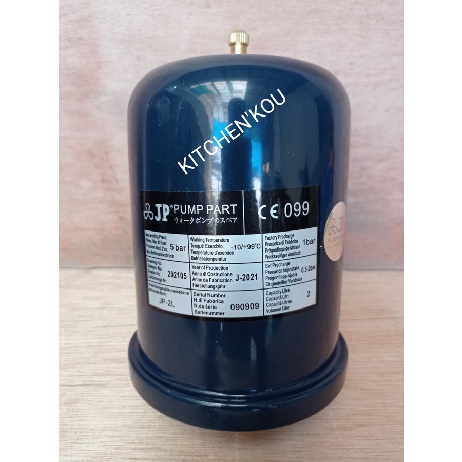 TABUNG ANGIN POMPA AIR / TABUNG POMPA AIR 2 L / PRESSURE TANK