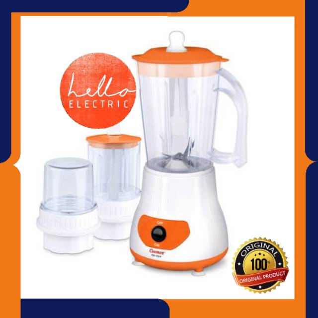 BLENDER COSMOS CB-172P GELAS PLASTIK.  (PENGHALUS BUMBU KERING DAN BASAH)