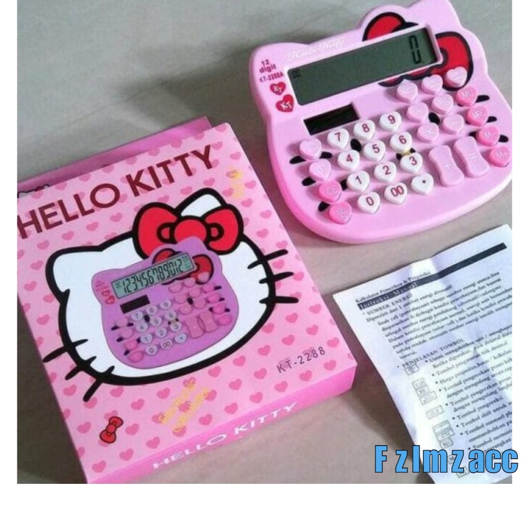 

Calculator Hello Kitty Pink 12 Digit