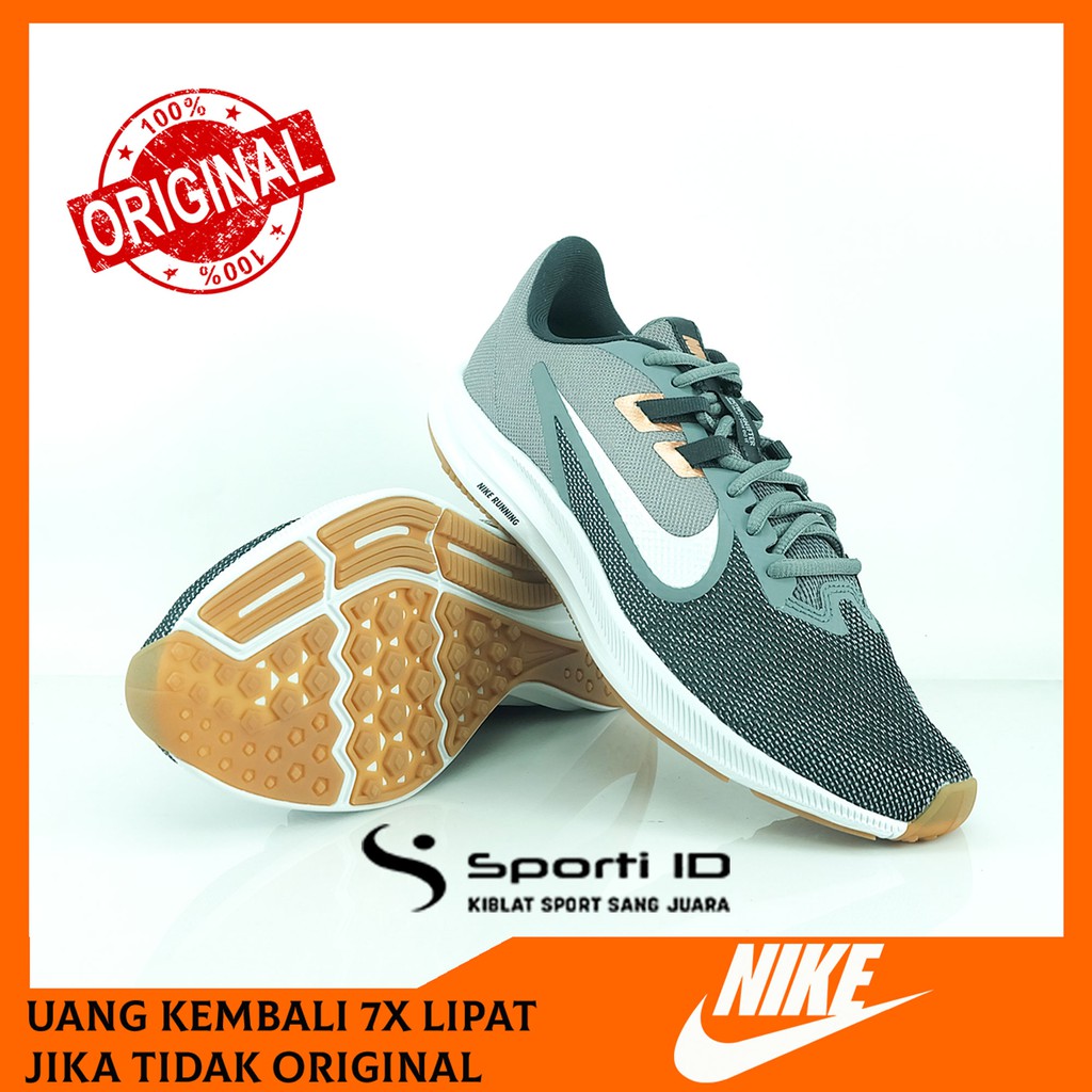 Sepatu Lari Nike Downshifter 9 - Smoke Grey AQ7481-013 Original