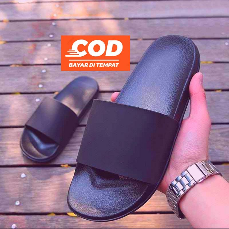 Sandal Slop Polos /Sandal Slide Casual Sendal Slip On Pria Wanita Sandal Karet Wanita Pria Couple Po