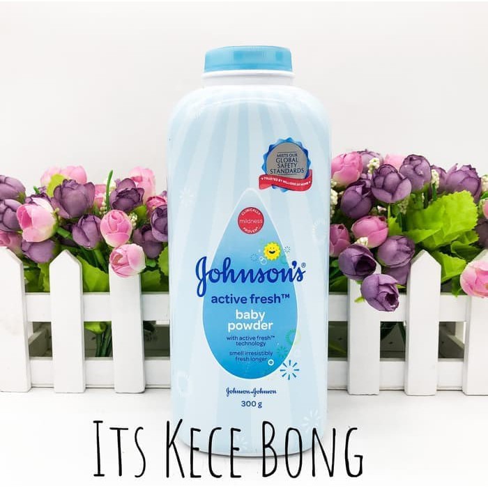 Johnsons Baby Powder Active Fresh Bedak Bayi jhonson johnson UP 300 gr Murah