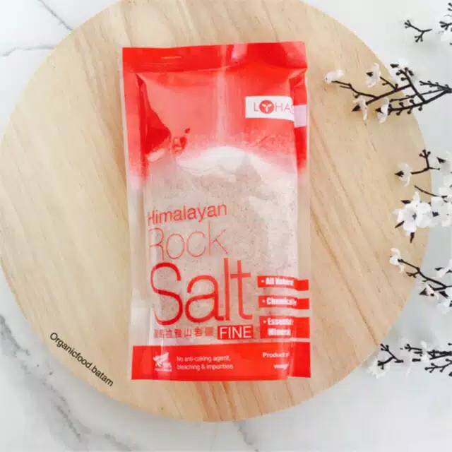 

Himalayan pink sea salt / garam laut himalaya 500gr