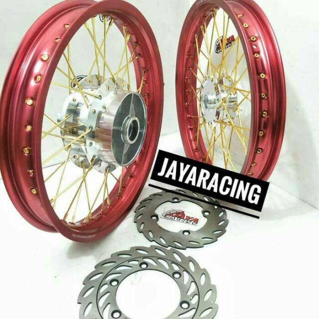 Velg TDR 185 215 Ring 17 Ninja R Ninja RR sepaket plus cakram dan stel velg