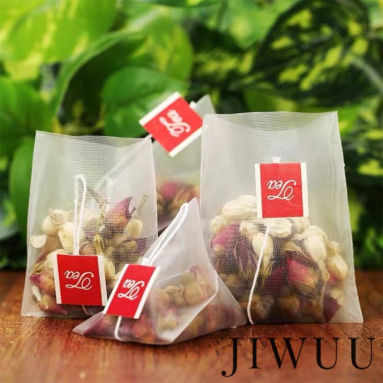 

JW0142 - (10pcs) Nylon Tea Bag Pyramid/ Kantong Teh Pyramid Kosong/ Saringan Teh / Kantong Teh Kosong Nylon