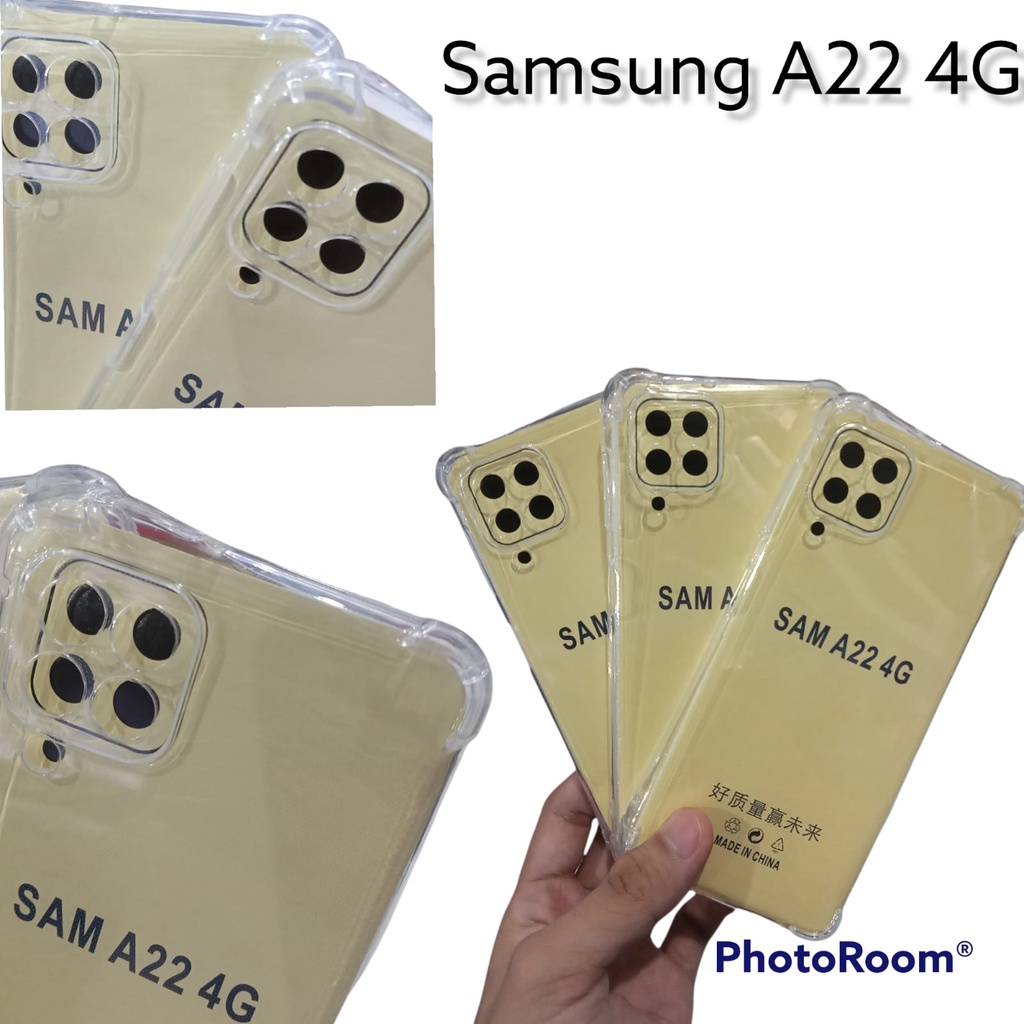 Anti Crack Samsung A22 4G 6.4 inchi SoftCase Samsung A22 4G Jelly Case Tahan Benturan Anti Scratch