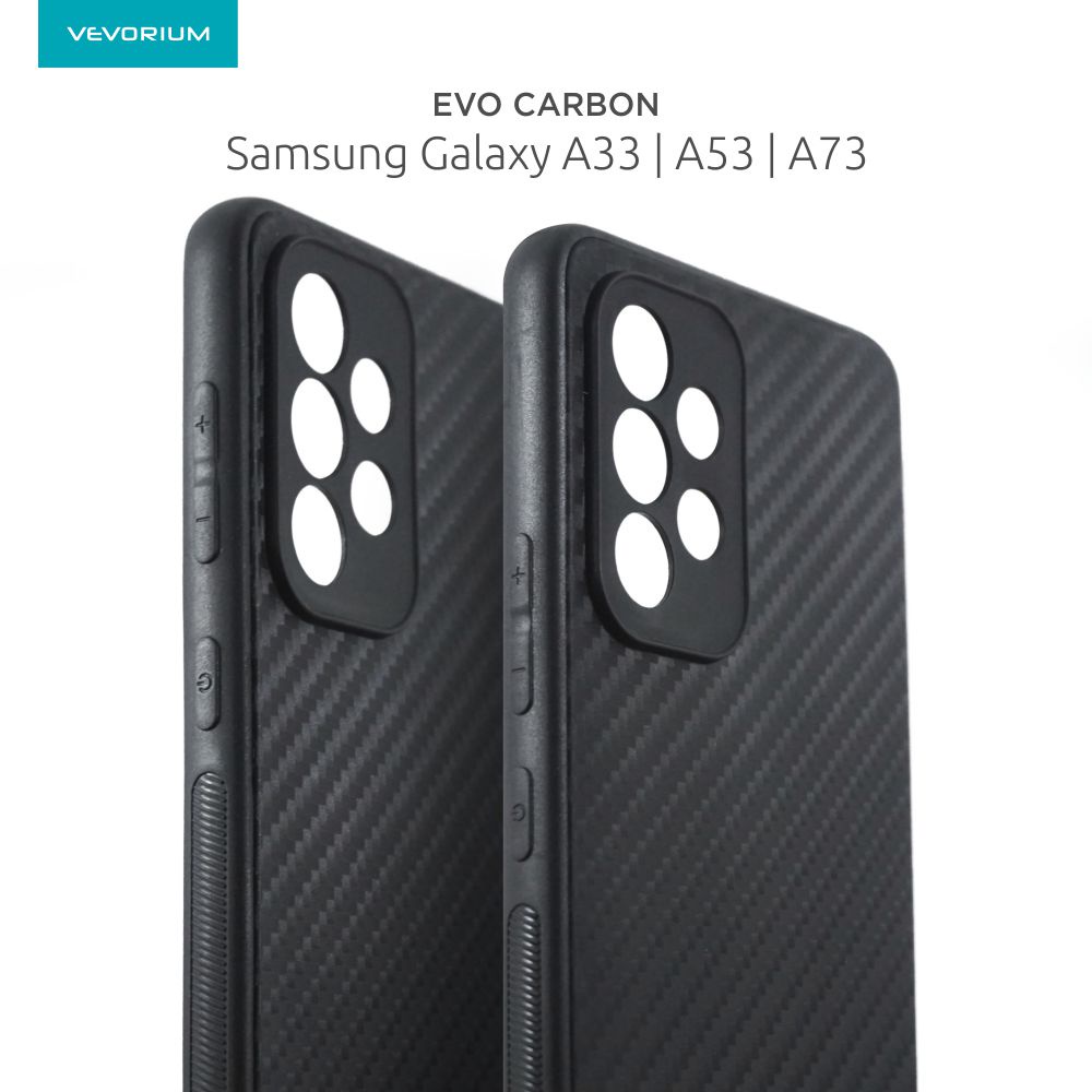 VEVORIUM EVO CARBON Samsung A33 5G A53 5G A73 5G Soft case Ultra Slim