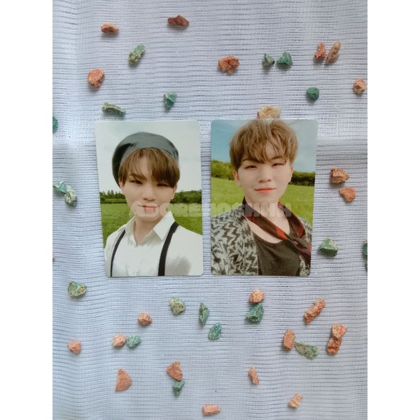 Seventeen Photocard Woozi An Ode Hope Beret + Non Beret (takeall)