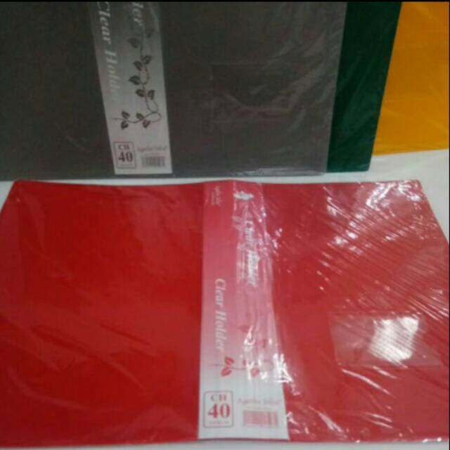

Clear holder/document keeper 40 pocket