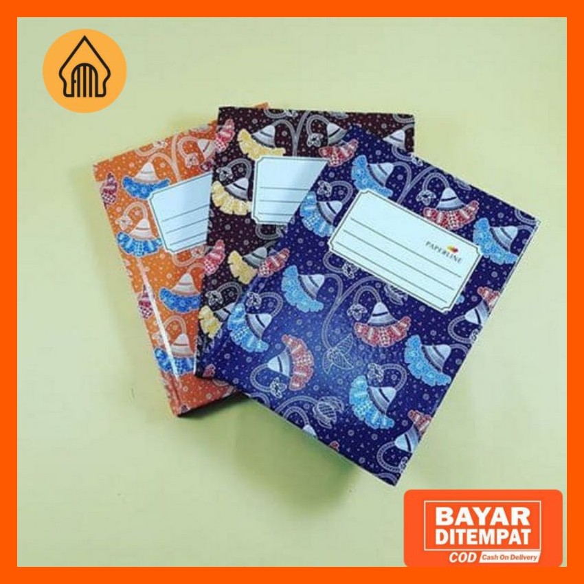 Jual BUKU BATIK QUARTO PAPERLINE HARDCOVER 100 LEMBAR | Shopee Indonesia