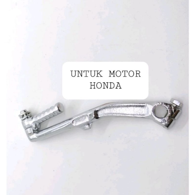 Selahan engkolan kick starter Honda Beat Vario scoopy fi esp Chrome model original