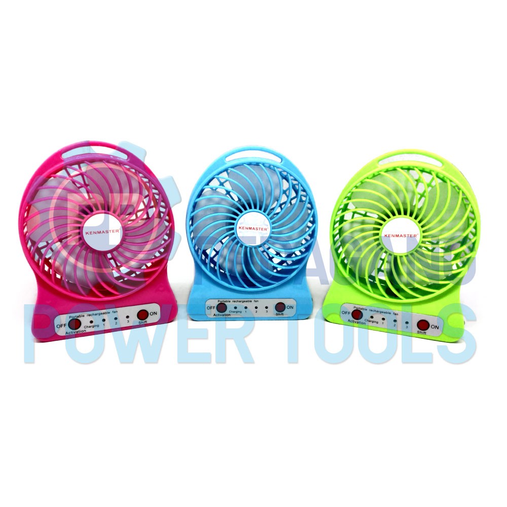 KENMASTER KIPAS ANGIN LISTRIK ELEKTRIK PORTABLE MINI USB FAN