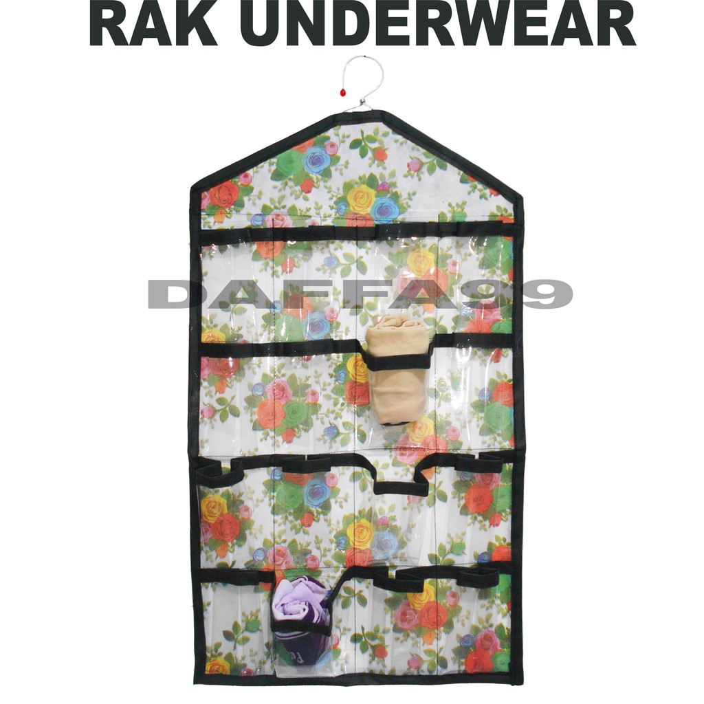 Rak gantung organizer hanger RAK UNDERWEAR, RAK SERBAGUNA, RAK KUNCI,RAK KOSMETIK