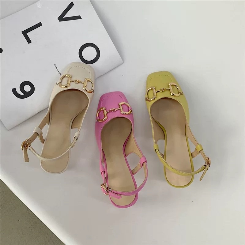 Heels 11FE sepatu sendal wanita import realpict