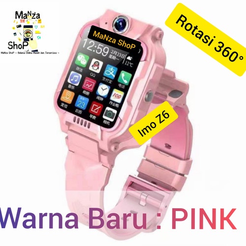 BISA COD + Gratis ONGKIR - PROMO JAM TANGAN IMOO LIKE Z6 HIJAU-UNGU IMO SMARTWATCH KIDS ANAK WATCH P