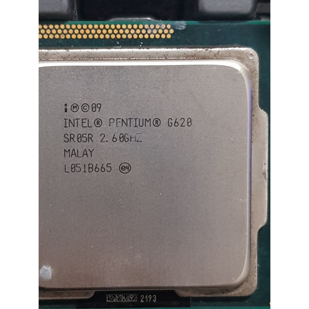 PROCESSOR INTEL PENTIUM G620 G630 G640 G645 SOCKET 1155