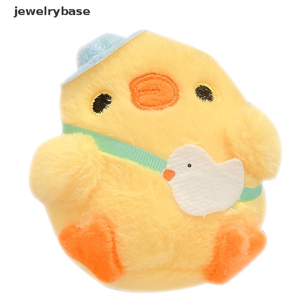 (jewelrybase) Gantungan Kunci Boneka Plush Bentuk Anak Ayam Warna Kuning