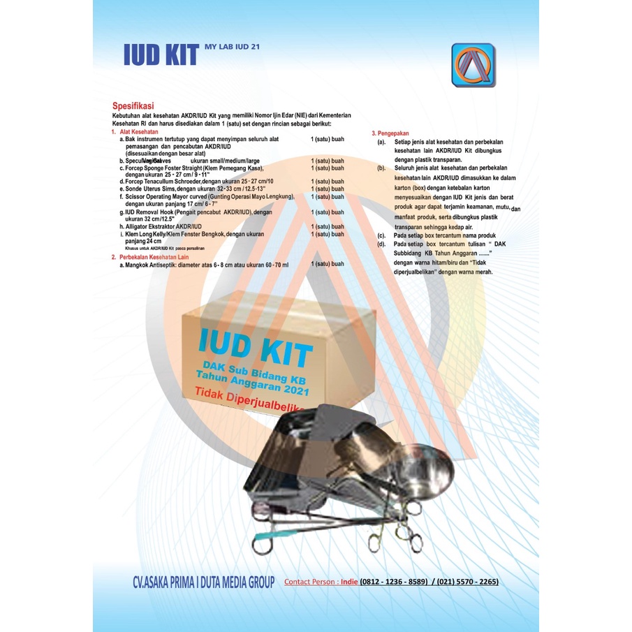 IUD KIT / BKKBN DAK JUKNIS TAHUN 2022