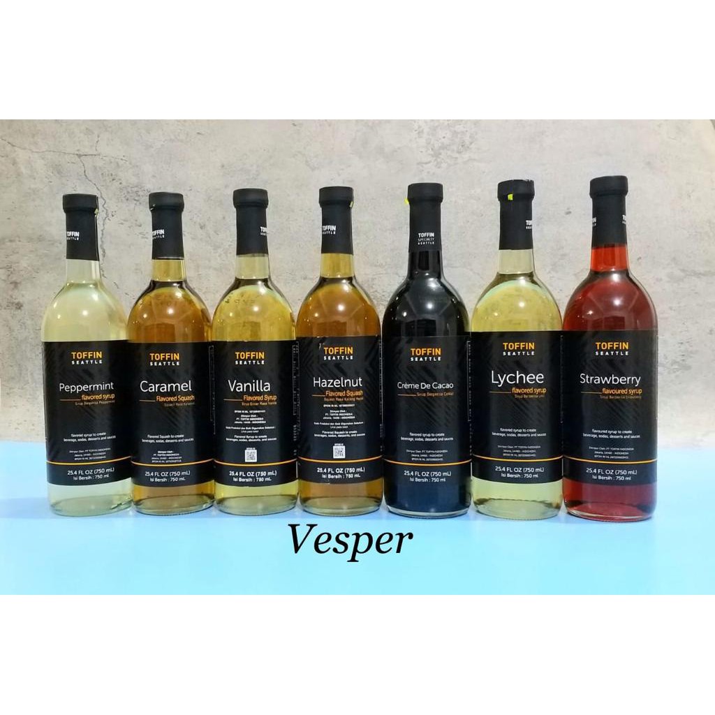 

syrup toffin caramel hazelnut vanila lychee / sirup toffin all varian rasa