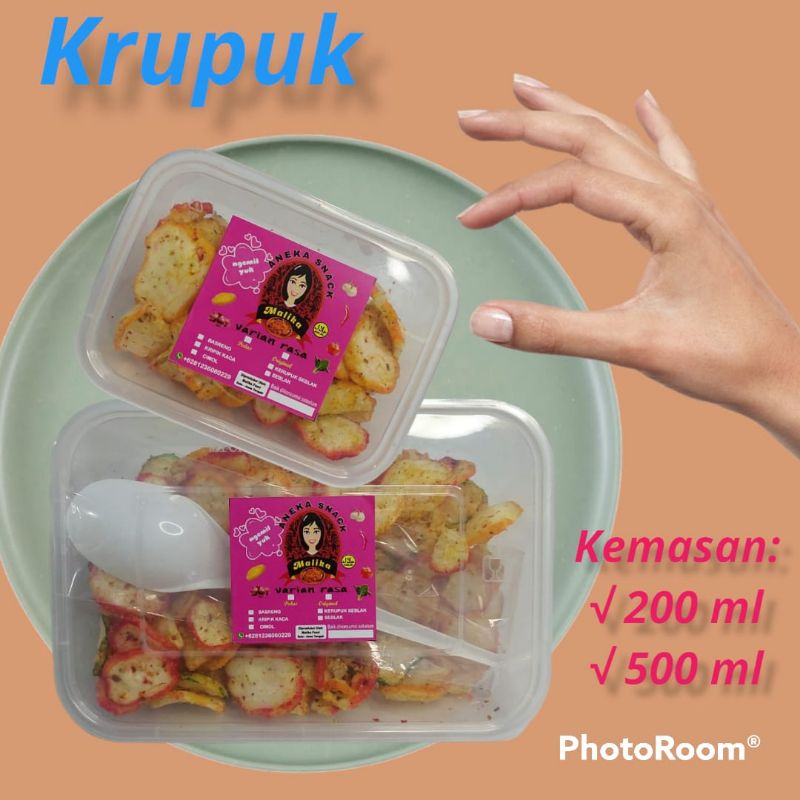 

Kerupuk seblak pedas