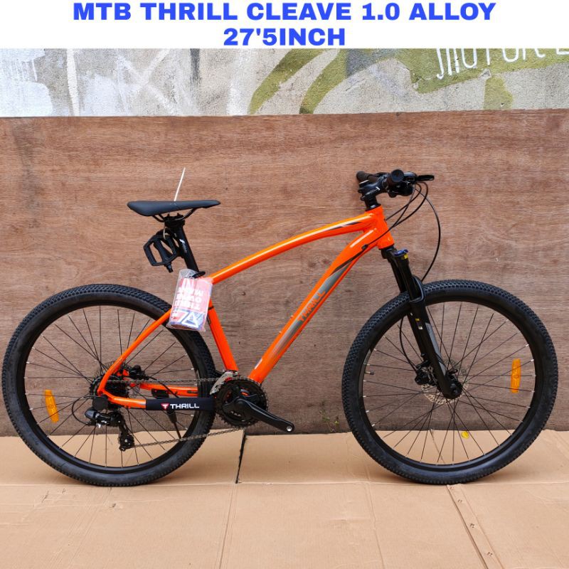 Sepeda Gunung Thrill Cleave 1.0 Alloy 27'5Inch Rem Hydraulic