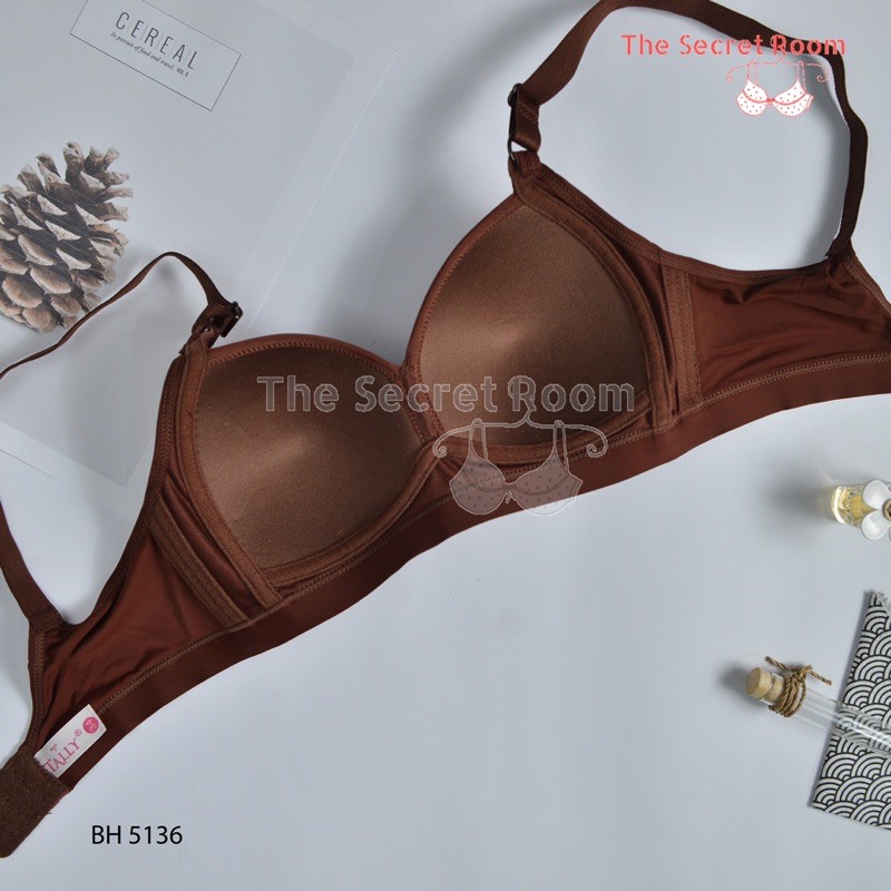 TALLY BRA BH 5136 / A6 I CUP B | KAIT 2 | BUSA TIPIS I TANPA KAWAT I SIZE 34-38