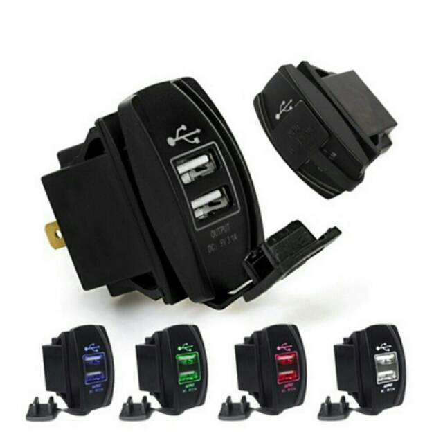 Charger cas hp untuk mobil n motor