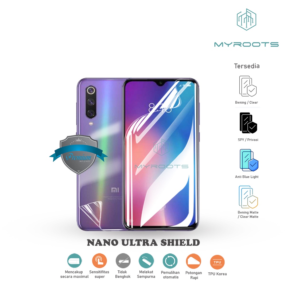 ANTI GORES JELLY HYDROGEL XIAOMI MI 9 SE NANO ANTI SHOCK 360 SCREEN GUARD PROTECTOR