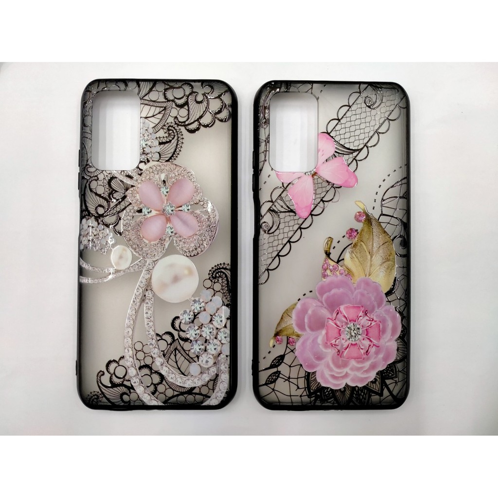 Casing Henna Pelindung REDMI 9 9A 7 / Y3 Case Case Flower Henna 3D