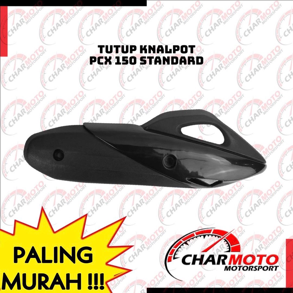 Cover Tutup Knalpot Premium Genio, PCX Variasi 150 Standar Vario 160 STD PNP - Charmoto